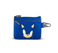 Karactermania Sonic The Hedgehog Face-Porte-Monnaie Slim P, Bleu, 10 x 8 cm