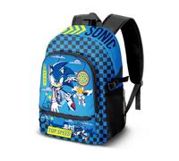 Karactermania Sonic The Hedgehog Go-Fight Sac à dos 3.0 Bleu 31 x 41 cm Capacité 22 L