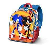 Karactermania Sonic The Hedgehog Shadow-Sac à Dos 3D Elite, Multicolore 25 x 30 cm, Capacité 7 L
