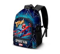 Karactermania Spiderman Fight 3.0 Skills 23l 41x31x18 Cm Backpack Bleu Enfants