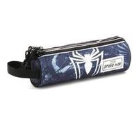 Karactermania Spiderman Poison-Triple Cylinder Pencil Case Trousses, 22 cm, Noir (Black) Noir G