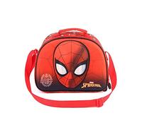 Karactermania Spiderman Spiderweb-3D Frühstückstasche Cartable, 26 cm, Rouge (Red)