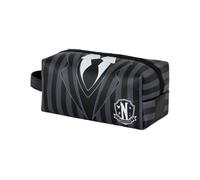 Karactermania Trousse toilette Wednesday Uniform Plus Brick – gris foncé / noir / blanc cassé – One Size