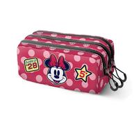 Disney Minnie Mouse Class-Trousse Trick Fan 2.2, Rose, 23 x 11 cm