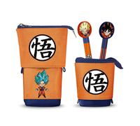 Karactermania – Trousse Dragon Ball Super – 2 stylos gel effaçables – Multicolore