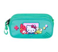 Karactermania Trousse Hello Kitty Videogame Trick Fan 2.2 turquoise 23 x 11 cm