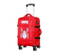 Marvel Spiderman Spider-Valise Cabine 4 Roues, Rouge