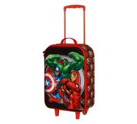 Karactermania – Trolley souple Marvel The Avengers Almighty 3D Noir Enfants