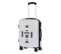 Karactermania Valise cabine NASA Spaceship – ABS, 4 roues, Unisexe – Blanc Taille unique