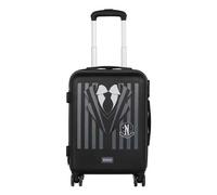 Karactermania Valise cabine Wednesday Uniform ABS 4 roues Noir