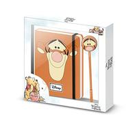 Karactermania Winnie l'Ourson Tiger Face-Coffret Cadeau avec Journal et Stylo à Bille Fashion, Orange