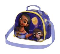 Karactermania Wish, Asha et la Bonne Étoile Star-Sac à Goûter 3D, Lilas
