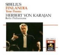 Karajan conducts Sibelius Finlandia op 26, En Saga op 9, Tapiola op 112, Swan of Tuonela op 22 No 2 (EMI) [IMPORT] [ORIGINAL RECORDING REMASTERED]