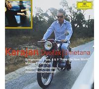 Herbert von Karajan - Dvorak - Symphonie n° 8 et 9 du 'Nouveau Monde' - 2 CD - Neuf