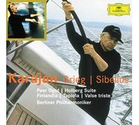HERBERT VON/BP KARAJAN - PEER GYNT SUITE/HOLBERG SUITE/VALSE TRISTE 2 CD NEUF