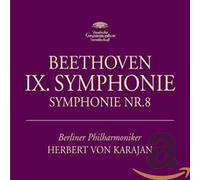 Karajan - Karajan dirige Beethoven : Symphonies N°8 et N°9 (Coffret Deluxe 2 CD)