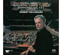 Karajan Sibelius Symphonic Poems & Symphonies Newly remasterisered 2 SACD Hyb...