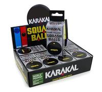 Karakal 12 Balles de Squash Point Jaune