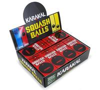 Karakal 12 Balles de Squash Point Rouge