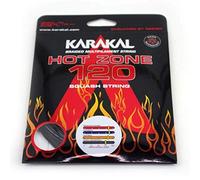 Karakal - Ensemble de cordage pour raquette de squash Hot Zone 120, Orange
