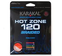 Karakal Hot Zone Lot de 120 cordes de squash tressées Orange