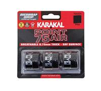 Karakal point 75 Air Housse Grip - Lot de 3 noir Noir