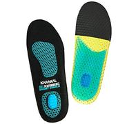 Karakal Semelle intérieure Sport Unisexe Adulte - Noir/Jaune, Taille 36-37