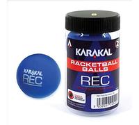 Karakal Unisexe Racquetball Balles (Loisirs), Tube de 2, Bleu