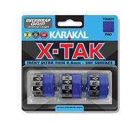 Karakal x-tak Housse Grip - Lot de 3 Bleu Bleu