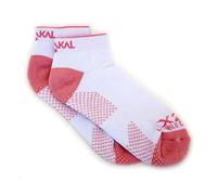 Karakal X2+ Ladies Trainer Socks - White and Pink