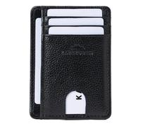 KARAKORAM Portefeuille Vertical Fin en Cuir de qualité supérieure Minimaliste pour Homme | Porte-Cartes de crédit avec Blocage RFID pour Femme | avec emplacements d'accès Rapide pour Cartes et Carte