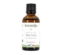 Karandja | Extrait de plante Aloe Vera Bio (Aloe Barbadensis) | Immunité & Digestion | Phytothérapie | 50 ml | Fabriqué en France