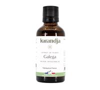 Karandja | Extrait de plante Galega Bio (Galega officinalis) | Équilibre hydrique | Phytothérapie | 50 ml | Fabriqué en France