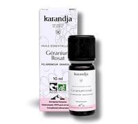 Karandja Huile essentielle Géranium Rosat Bio 10 ml | Géranium Rosat - 10 ml