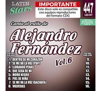 Karaoke : Alejandro Fernandez Vol.6