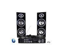 Karaoké ampli 80 W + 2 HP + 2 mic LTC STAR3D-BT