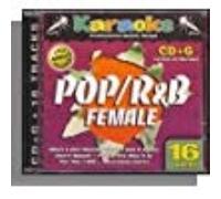 Karaoke Bay Pop/R&B Female Music CDG