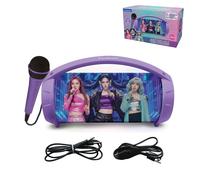 Karaoké Bluetooth® Sans-fil Lumineux K-pop Academy Avec Micro Multicolore TU