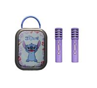 Lexibook – Machine de karaoké Stitch BTC030D – Bluetooth, 2 micros sans fil, Bleu