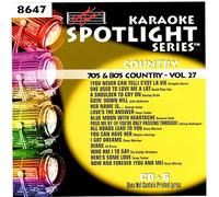 Karaoke CDG - 70's & 80's Country Vol. 27