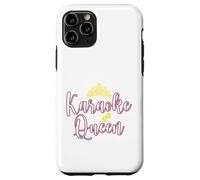Karaoké Chant Reine Microphone Musique Bar Chanteur Cadeau Coque pour iPhone 11 Pro