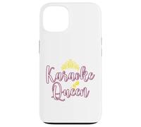 Karaoké Chant Reine Microphone Musique Bar Chanteur Cadeau Coque pour iPhone 13