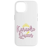 Karaoké Chant Reine Microphone Musique Bar Chanteur Cadeau Coque pour iPhone 14