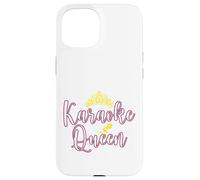 Karaoké Chant Reine Microphone Musique Bar Chanteur Cadeau Coque pour iPhone 15