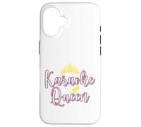 Karaoké Chant Reine Microphone Musique Bar Chanteur Cadeau Coque pour iPhone 16