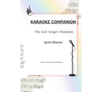 Karaoke Companion: A Cool Singer's Notebook Journal Song Organizer Gift for Karaoke Singers Song Planner