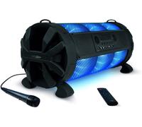 Karaoké Complet - Haut Parleur Avec Microphone - Avec Hdmi,Rca,Scart Et Usb - Autonomie 8H - 60W - Avec Courroie De Transport - Multicolore - 620 X 260 X 295 Mm