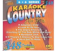 Karaoke Country Hot Hits Vol 348