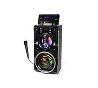 Karaoke Enceinte sans fil Bluetooth fonction radio autonomie 7 h - Noir - Mate