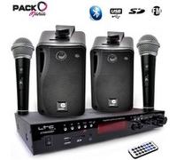 Karaoké enfant Hi-Fi 100W + 2 micros USB SD Bluetooth + Radio FM + Câbles